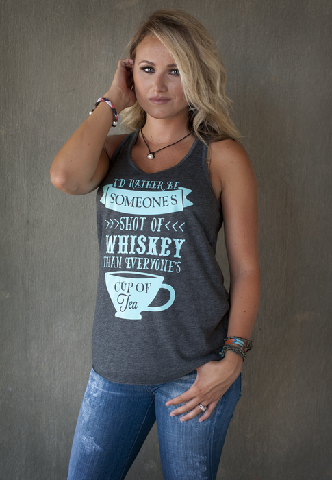 Shot of Whiskey Tank Top – Taste of Country Store