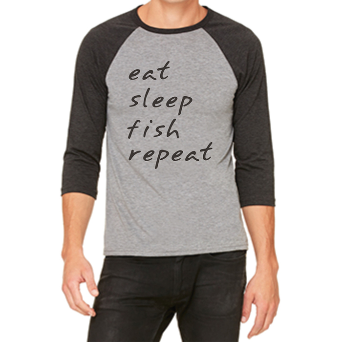 Download Men's Eat, Sleep, Fish, Repeat T-Shirt - Taste of Country ...