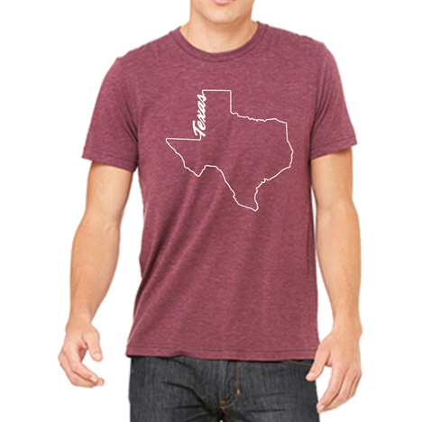 Men's State of Texas Short Sleeve T-Shirt – Taste of Country Store