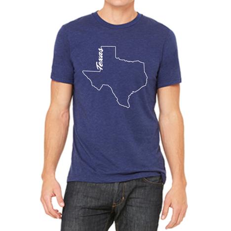 Men's State of Texas Short Sleeve T-Shirt – Taste of Country Store