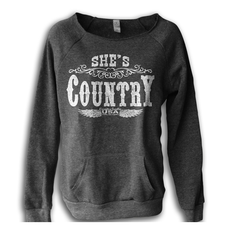 She's Country Sweatshirt – Taste of Country Store