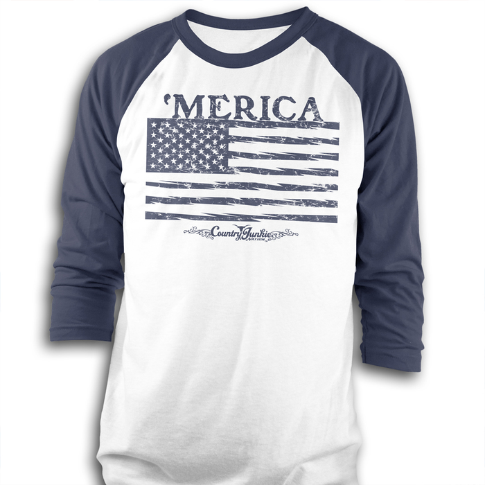 Merica Baseball T-shirt – Taste Of Country Store