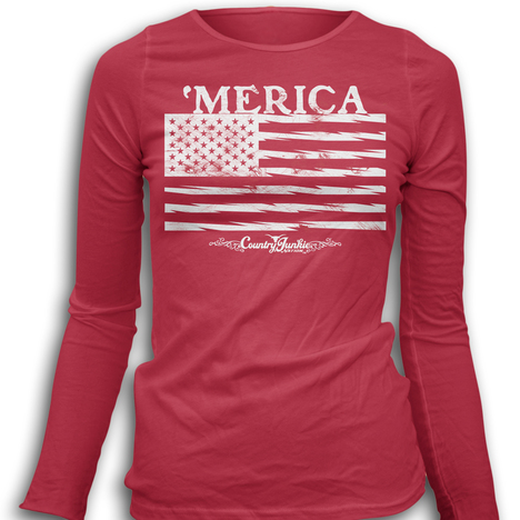 Merica Long-Sleeve T-Shirt – Taste of Country Store