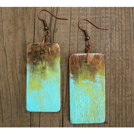 Mixed Media and Polymer Clay Earrings