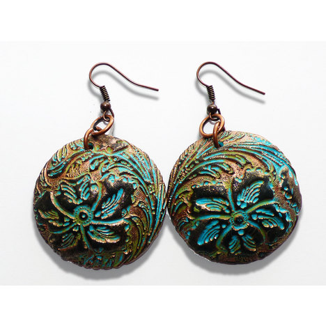 Yesterday is Gone Polymer Clay Earrings