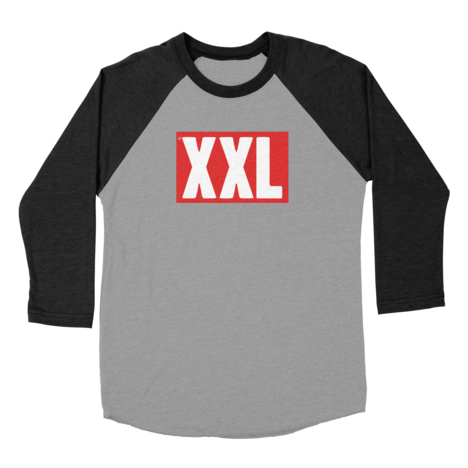 Men's XXL Logo Baseball Sleeve T-Shirt