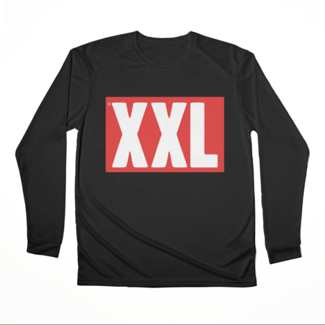 Men's XXL Logo Performance Fabric Long Sleeve T-Shirt