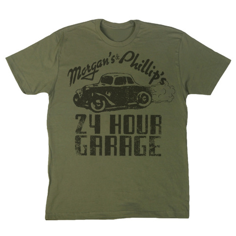 Morgan's and Phillip's 24 Hour Garage T-Shirt