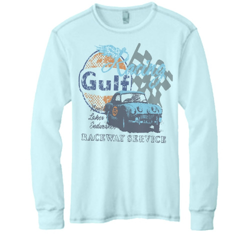 Gulf Racing Raceway Service Thermal Long-Sleeve T-Shirt