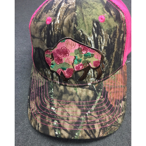 Buffalo Rose Cap by Original Cowgirl Clothing Company Hat-623